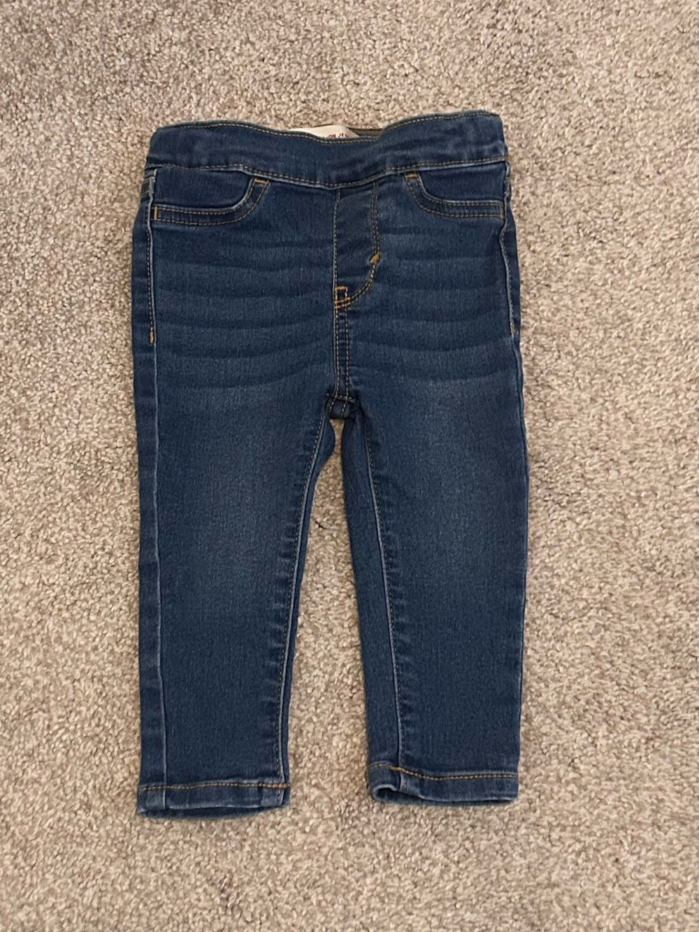 Levi's Toddler Dark Blue Denim Jeggings